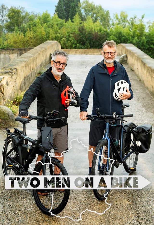 Two Men On A Bike